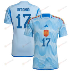 Alba Redondo 17 Spain 1 Star Women's National Team 2023-24 World Cup Away WOMEN Jersey