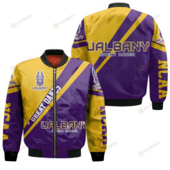 Albany Great Danes Logo Bomber Jacket 3D Printed Cross Style