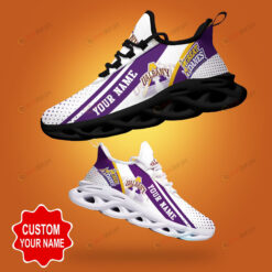 Albany Great Danes Shadow Logo Polka Dot Pattern Custom Name 3D Max Soul Sneaker Shoes