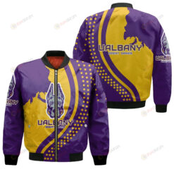 Albany Great Danes - USA Map Bomber Jacket 3D Printed