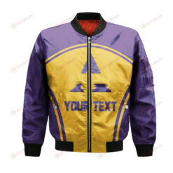 Alcorn State Braves Bomber Jacket 3D Printed Curve Style Sport