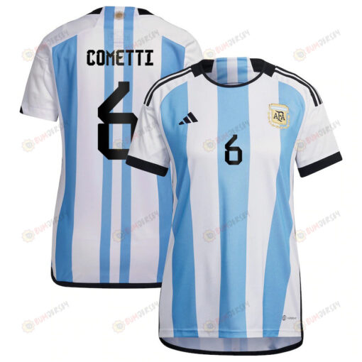 Aldana Cometti 6 Argentina Women's National Team 2023-24 World Cup Home Women Jersey