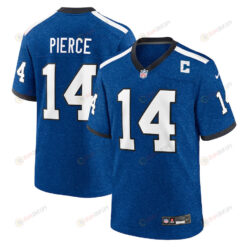 Alec Pierce 14 Indianapolis Colts Indiana Nights Alternate Game Men Jersey - Royal