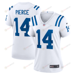 Alec Pierce 14 Indianapolis Colts Women's Away Game Player Jersey - White