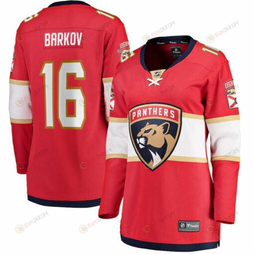 Aleksander Barkov Florida Panthers Women's Home Breakaway Player Jersey - Red