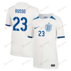 Alessia Russo 23 England 1 Star Women's National Team 2023-24 World Cup Home Jersey