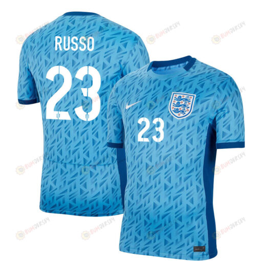 Alessia Russo 23 England Women's National Team 2023-24 World Cup Away Men Jersey