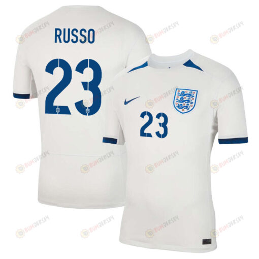 Alessia Russo 23 England Women's National Team 2023-24 World Cup Home Men Jersey