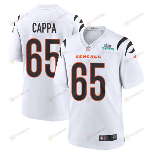 Alex Cappa 65 Cincinnati Bengals Super Bowl LVII Champions Men's Jersey - White