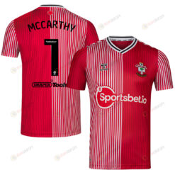 Alex McCarthy 1 Southampton FC 2023/24 Home Men Jersey - Red