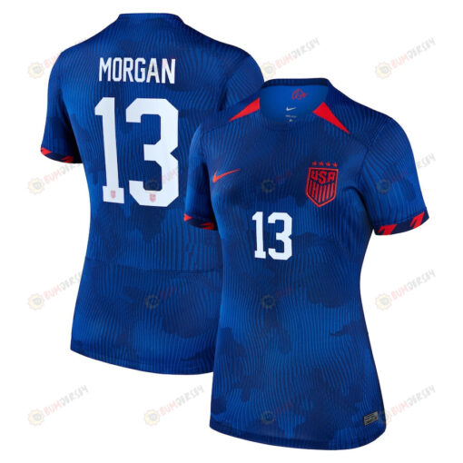 Alex Morgan 13 USWNT Women 2023 Away Jersey - Royal