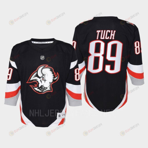 Alex Tuch 89 Buffalo Sabres 2022-23 Goathead Third Player Youth Jersey Black