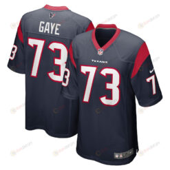 Ali Gaye 73 Houston Texans Team Game Men Jersey - Navy