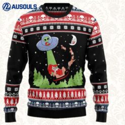 Alien Christmas Ugly Sweaters For Men Women Unisex