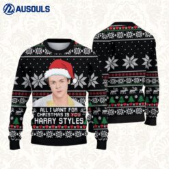 All I Want For Christmas Is A One Direction Reunion Ugly Sweaters For Men Women Unisex