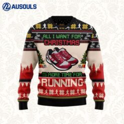 All I Want For Christmas Is More Time For Knitting Ugly Sweaters For Men Women Unisex