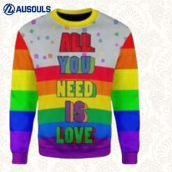 All You Need Is Love Ugly Sweaters For Men Women Unisex