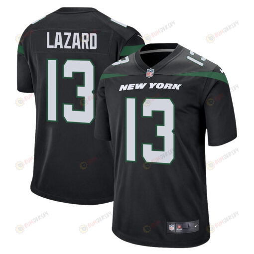 Allen Lazard 13 New York Jets Men Alternate Game Jersey - Black