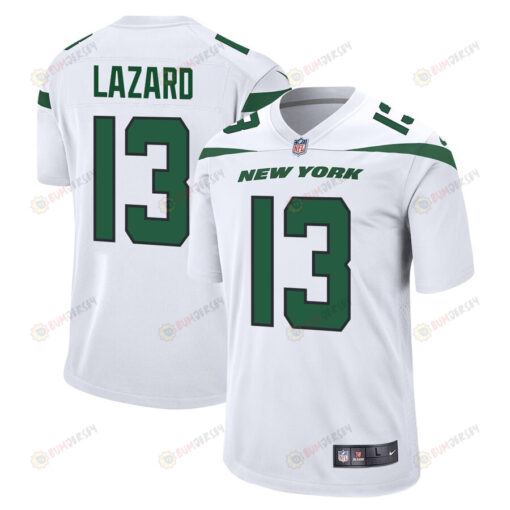 Allen Lazard 13 New York Jets Men's Jersey - White