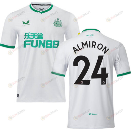 Almiron 24 Newcastle United FC Men 2022/23 Third Jersey - White