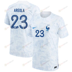 Alphonse Areola 23 France National Team 2022-23 Qatar World Cup - Away Youth Jersey