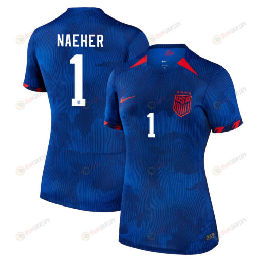 Alyssa Naeher 1 USA Women's National Team 2023-24 World Cup Away Women Jersey