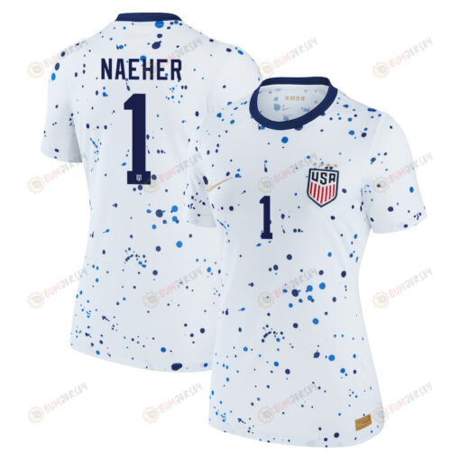 Alyssa Naeher 1 USA Women's National Team 2023-24 World Cup Home Women Jersey