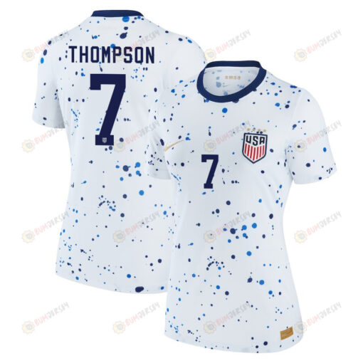 Alyssa Thompson 7 USA Women's National Team 2023-24 World Cup Home Women Jersey