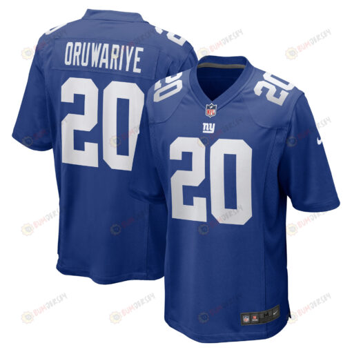 Amani Oruwariye 20 New York Giants Men's Jersey - Royal