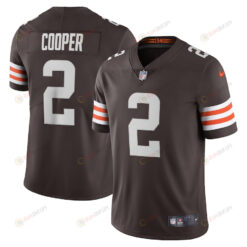 Amari Cooper 2 Cleveland Browns Men's Vapor Limited Jersey - Brown