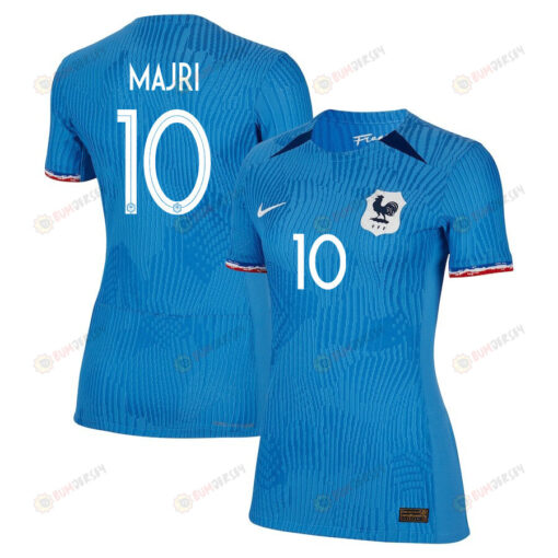 Amel Majri 10 France Women's National Team 2023-24 World Cup Home Women Jersey