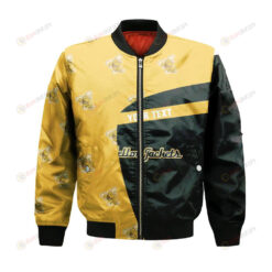American International Yellow Jackets Bomber Jacket 3D Printed Special Style