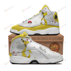 Ampharos Shoes Pokemon Anime Air Jordan 13 Shoes Sneakers