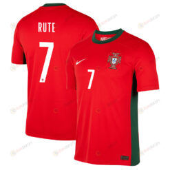 Ana Rute 7 Portugal Women's National Team 2023-24 World Cup Home Men Jersey