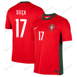 Ana Sei?a 17 Portugal Women's National Team 2023-24 World Cup Home Men Jersey