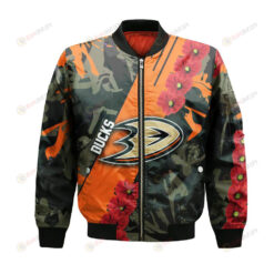 Anaheim Ducks Bomber Jacket 3D Printed Sport Style Keep Go on