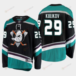 Anaheim Ducks Dmitry Kulikov 29 Alternate Black Jersey Breakaway Player