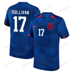 Andi Sullivan 17 USA Women's National Team 2023-24 World Cup Away Men Jersey