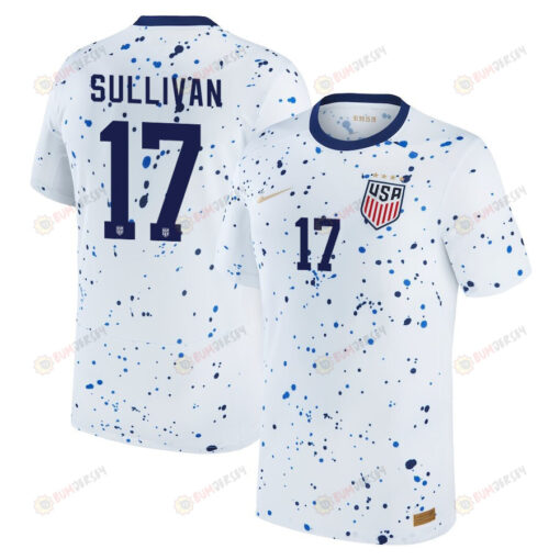 Andi Sullivan 17 USA Women's National Team 2023-24 World Cup Home Men Jersey