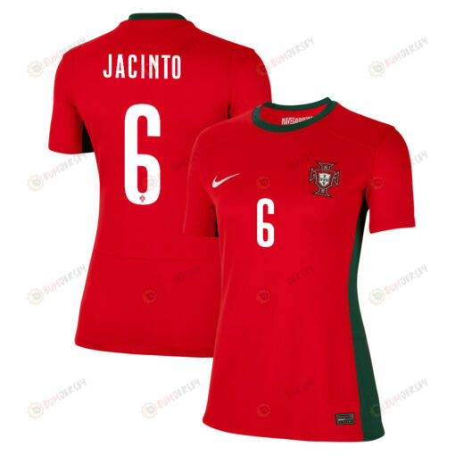 Andreia Jacinto 6 Portugal Women's National Team 2023-24 World Cup Home Women Jersey