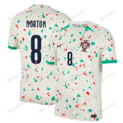 Andreia Norton 8 Portugal Women's National Team 2023-24 World Cup Away Men Jersey