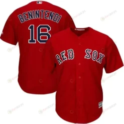 Andrew Benintendi Boston Red Sox Alternate Official Cool Base Player Jersey - Scarlet