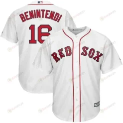 Andrew Benintendi Boston Red Sox Home Official Cool Base Player Jersey - White