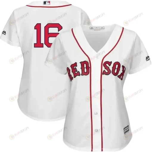 Andrew Benintendi Boston Red Sox Women's Team Cool Base Player Jersey - White