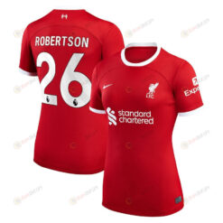 Andrew Robertson 26 Liverpool 2023/24 Home Women Jersey - Red