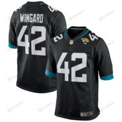 Andrew Wingard 42 Jacksonville Jaguars Men's Jersey - Black