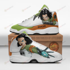 Android 17 Shoes Dragon Ball Anime Air Jordan 13 Shoes Sneakers