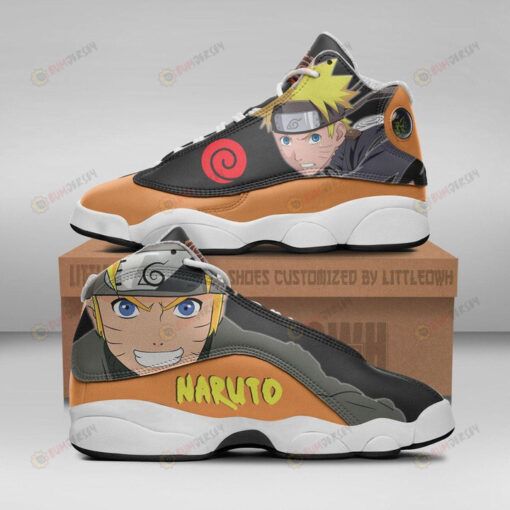 Anime Shoes Uzumaki Air Jordan 13 Shoes Sneakers