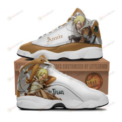 Annie Leonhart Shoes Attack On Titan Anime Air Jordan 13 Shoes Sneakers