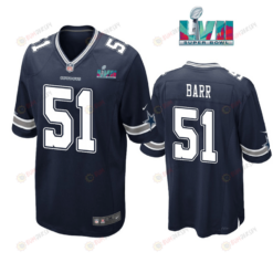 Anthony Barr 51 Dallas Cowboys Super Bowl LVII Super Bowl LVII Navy Men's Jersey